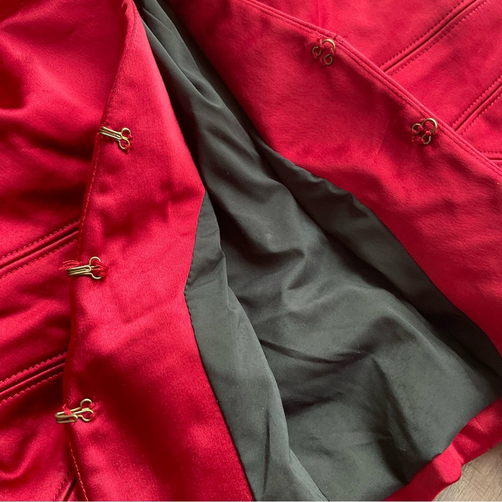 bebe Red blazer - Picture 7 of 9